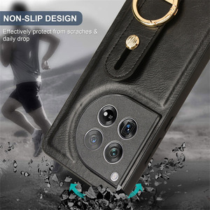 Coque en cuir TPU + PU antichoc Crazy Horse Texture pour OnePlus 12R/OnePlus Ace <span class=keywords><strong>3</strong></span> 5G - Product Image 3