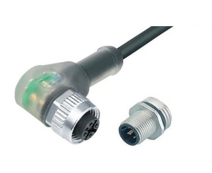 Connecteur 8 broches M12 	 Connecteur mâle code M12 	 Connecteur Avaition m12 - Product Image 3