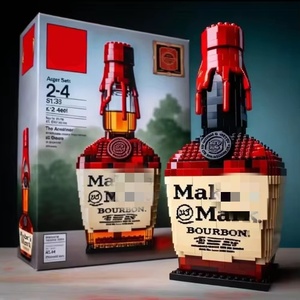 Xu hướng mới mô phỏng chai rượu mô hình tự làm Lắp ráp khối xây dựng đồ chơi cho cá tính và tặng quà - Product Image 4