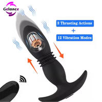 Bouchons anaux en silicone de qualité supérieure, perles vibrantes, masseur, toucher réel, 100% étanche pour hommes et femmes