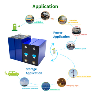 Cellules de batterie LF280K 3.2V 280Ah 6000 cycles, batteries lithium-ion LFP rechargeables de qualité A - Product Image 2