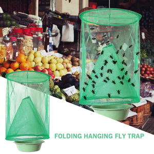 <strong>Fly</strong> <strong>Traps</strong> Outdoor Insect Catcher Killer Pest Control Reusable Hanging Flytrap Cage Net <strong>Traps</strong> Garden Hanging <strong>Fly</strong> Catcher