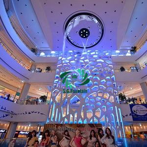 Extérieur Spectacle D'eau Rideau Graphique Programme Cascade Numérique De L'eau de Fontaine - Product Image 3