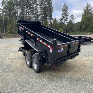Premium Quality Tipping Dump <b>Trailer</b> Gear Hydraulic Motor PLC Controlled Certified <b>Farm</b> Use High Safety Steel Construction - Product Image 1