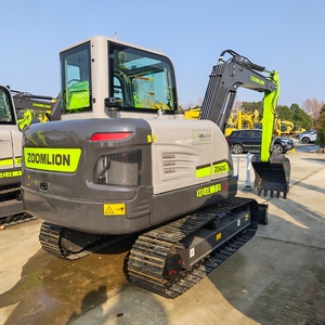 Factory price brand new Zoomlion ZE60G 6 ton Mini Hydraulic Excavator used engineering construction <b>machinery</b> ZE60G ZE155E-10 - Product Image 2