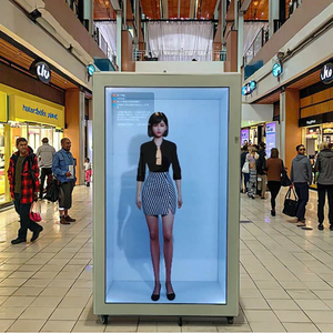 86-inch ai kỹ thuật số con người trong suốt Màn hình <span class=keywords><strong>LCD</strong></span> tủ cho thiết bị quảng cáo - Product Image 3