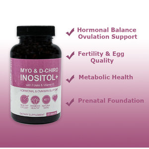 OEM MYO และ D-Chiro Hormonal Balance วิตามินดี3 สำหรับรังไข่ MYO Inositol ซอฟเจลแคปซูลสำหรับผู้หญิง - Product Image 4