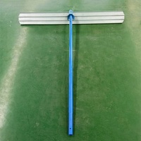 VANSE Mastic et grattoir manuel de haute qualité Offre Spéciale Béton Durable Bout Carré Béton Nivellement Magnésium Taureau Flotteur