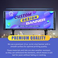 Bannière publicitaire en vinyle, enseigne extérieure, bannière imprimée promotionnelle, bannière flexible 3x5 pieds, bannière personnalisée en couleur pour entreprise