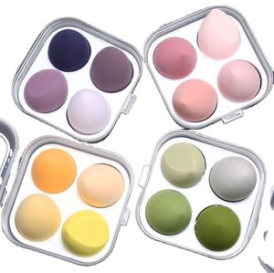 Boîte <span class=keywords><strong>de</strong></span> <span class=keywords><strong>fond</strong></span> <span class=keywords><strong>de</strong></span> <span class=keywords><strong>teint</strong></span> Logo Beauty Stand Éponge <span class=keywords><strong>de</strong></span> maquillage avec emballage - Product Image 1