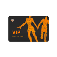 Prix usine personnalisé imprimable vierge RFID NFC carte à puce 13.56MHz 125KHz puce PVC PET PLA bois papier carte d'identité avec Mini étiquette
