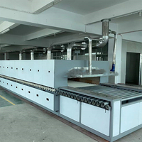 1600C industrie électrique four à rouleaux fritté porcelaine vaisselle céramique tilte four à rouleaux avec brique de mullite