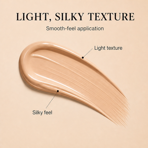 คอนซีลเลอร์เนื้อรองพื้นแบบหลอด 5 มล. สีดำ ฝาสีทอง สำหรับปกปิดริ้วรอยบนใบหน้า - Product Image 4