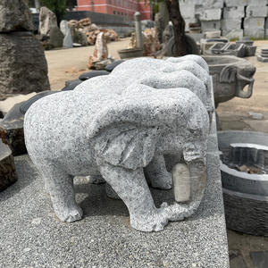 Estatua <span class=keywords><strong>de</strong></span> elefante <span class=keywords><strong>de</strong></span> <span class=keywords><strong>piedra</strong></span> natural, decoración <span class=keywords><strong>de</strong></span> jardín, diseños y tamaños personalizados - Product Image 6