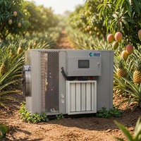 Déshydrateur de fruits commercial à pompe à chaleur, économie d'énergie, pour le marché de l'ASEAN