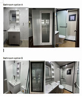 Huisdierenvriendelijke uitbreidbare sandwichpaneel containerhuis 20ft hondenkennel dierenverblijf cabin voor hotel & villa's