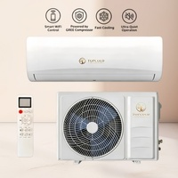 Climatiseur intelligent split de luxe fabriqué en Chine 9000 12000 18000 24000 BTU WiFi Chaud/Froid pour Hôtels États-Unis Canada 60Hz