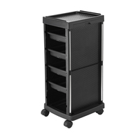Chariot de salon multifonctionnel du fabricant direct, outil de coiffure, chariot de rangement multi-niveaux pour salon de coiffure