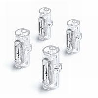 Connecteurs de câblage pour boîtier PC LED 1P, connecteurs en T, fils toronnés 22/20AWG, bornes de raccordement rapide sans dénudage