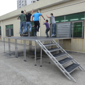 Collapsible modular lighting <b>stage</b> wooden concert aluminum <b>stage</b> - Product Image 5