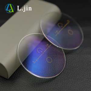 L. Jin 1,56 1,60 RX Lentes fotocromáticas progresivas Foto Gris Multifocal Antideslumbrante PGX Forma libre FSV HMC Lentes ópticas - Product Image 6