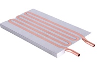 Haute puissance PV onduleur cuivre caloduc en alliage d'aluminium plaque refroidie dissipateur thermique refroidissement par eau Services de fabrication de liquide froid