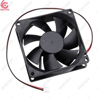Ventilateur axial de refroidissement DC sans balais à roulement à billes Gdstime Alir Flow 80x80mm 80mm 3 pouces GDA8025 pour boîtier PC et ordinateur