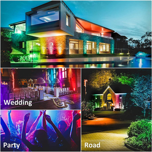 Hot bán nâng cấp tự do thay đổi độ sáng IP65 không thấm nước vườn lũ đèn <span class=keywords><strong>Led</strong></span> ngoài trời <span class=keywords><strong>RGB</strong></span> đèn pha - Product Image 6