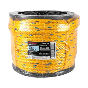 กล่องเชือกโพลีโพรพิลีนสีเหลือง 30 กิโลกรัม ขนาด 19 มม. ม้วนละ 30 กก. - Product Image 4