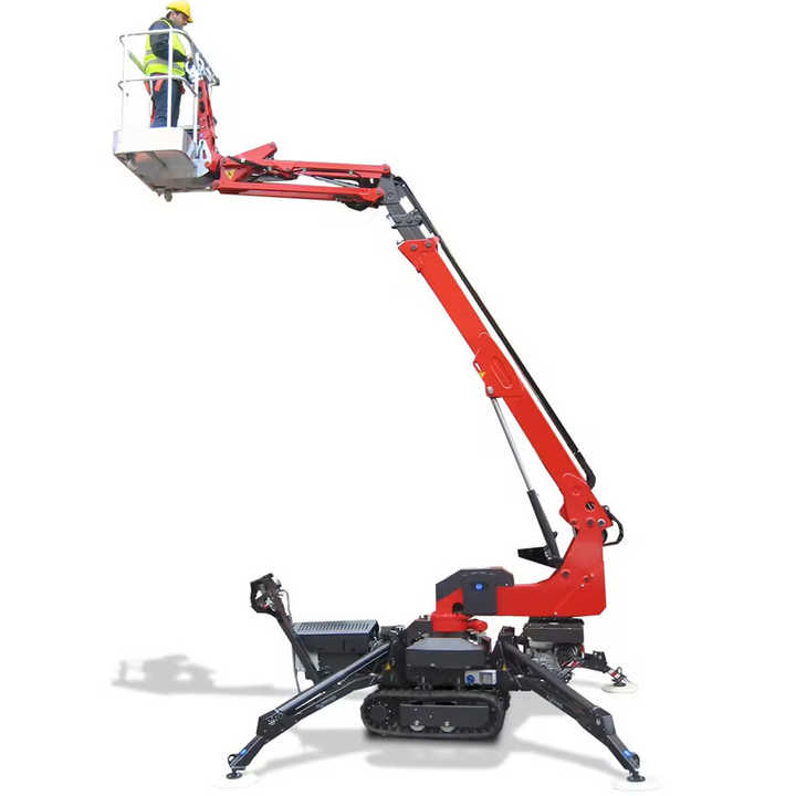 Self-propelled Tracked Crawler Articulated Boom Lift Aerial Cherry ...