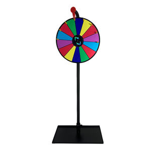 Fortune Spinning Prize Win Manufacturer Juego de actividad de ventas <span class=keywords><strong>Rueda</strong></span> de premio de color redonda <span class=keywords><strong>Rueda</strong></span> de rifa - Product Image 3