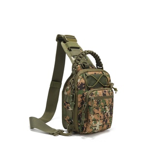Single Shoulder Diagonal Span Outdoor Portable Bag Camouflage Outdoor Sports <b>Small</b> <b>Chest</b> Hanging Bag Outdoor Cycling Bag - Product Image 6
