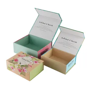 Holiday Wholesale Luxury Custom Cardboard Magnetic Closure Bridesmaid Packaging Gift Set Box For Present