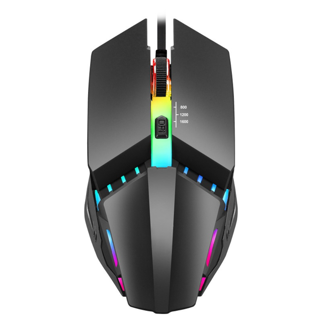 Gaming Mouse Wired Mouse Backlight Mouse Ergonomic PC Notebook Computer Mouse Sound Silent USB Optical Mouse