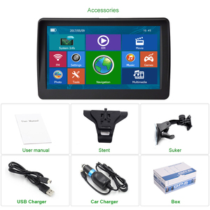 Xe tải di động van xe lái xe <span class=keywords><strong>GPS</strong></span> navigation 7 inch 16GB 256M Điện dung màn hình cảm ứng cắm trại Xe <span class=keywords><strong>GPS</strong></span> <span class=keywords><strong>Navigator</strong></span> Châu Âu bản đồ sat - Product Image 6