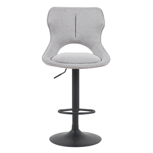 Chất Lượng Cao Vải Bìa Bọt Ghế Có Thể Điều Chỉnh Xoay Nâng <span class=keywords><strong>Grey</strong></span> Thanh Phân Cho Nhà Bếp - Product Image 2