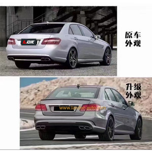 LANDOR Nouveau Kit Carrosserie E63 AMG pour Conversion C-Car Facelift <span class=keywords><strong>Pare</strong></span>-chocs Avant W212 2011-2015, Calandre, Phares, Feux Arrière, Échappement - Product Image 2