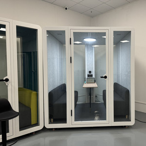 Di động âm thanh hoàn hảo mô-đun nội thất văn phòng máy trạm tủ cho các cuộc họp nhóm - Product Image 6