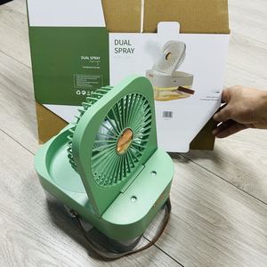 Mini Ventilador de Niebla de Agua USB con Control Remoto, Recargable, Inalámbrico, Portátil, Silencioso, con Rociador de Enfriamiento - Product Image 1