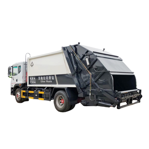 Dongfeng mới 12 mét khối máy nén rác xe tải DIESEL loại truyền dẫn bằng tay - Product Image 1