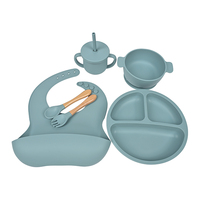 Vaisselle pour enfants en silicone de qualité alimentaire, certifiée CE CPC EN71, sans BPA, non toxique, ensemble de vaisselle pour bébé, ensemble de vaisselle pour tout-petits