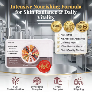 Té Premium <span class=keywords><strong>de</strong></span> Ginseng Natural, Rosa, Longan y Dátil Rojo, Fórmula para el Bienestar <span class=keywords><strong>de</strong></span> la Piel Radiante <span class=keywords><strong>de</strong></span> la Mujer, 180g, 12g*15 Bolsitas - Product Image 2