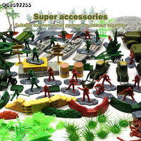 Kits de maquettes de chars en plastique, jouets d'action, figurines, jouets militaires, vente en gros