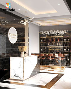 Meubles de salon de manucure personnalisés en LED de haute qualité et durables |   Tables de manucure écologiques, armoires de présentation |   Conception complète de salon de manucure - Product Image 4