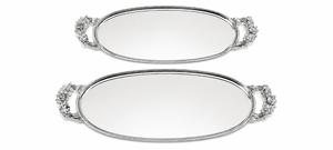 Modern Stainless Steel Chocolate Serving <b>Tray</b> With Decorative Design For Wedding Party <b>Buffet</b> Bakery And Chocolate Presentation - Product Image 3