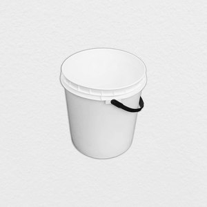 Seau en plastique pour aliments LAR SC1313 de 14,4 L avec couvercle auto-scellant, matériau PPCR/PPC pour l'emballage alimentaire, approuvé ADR - Product Image 1