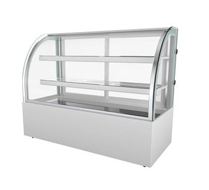 High Quality Commercial <strong>Cake</strong> Showcase Counter Glass <strong>Display</strong> Refrigeration Equipment for <strong>Cake</strong> <strong>Display</strong> - Product Image 1