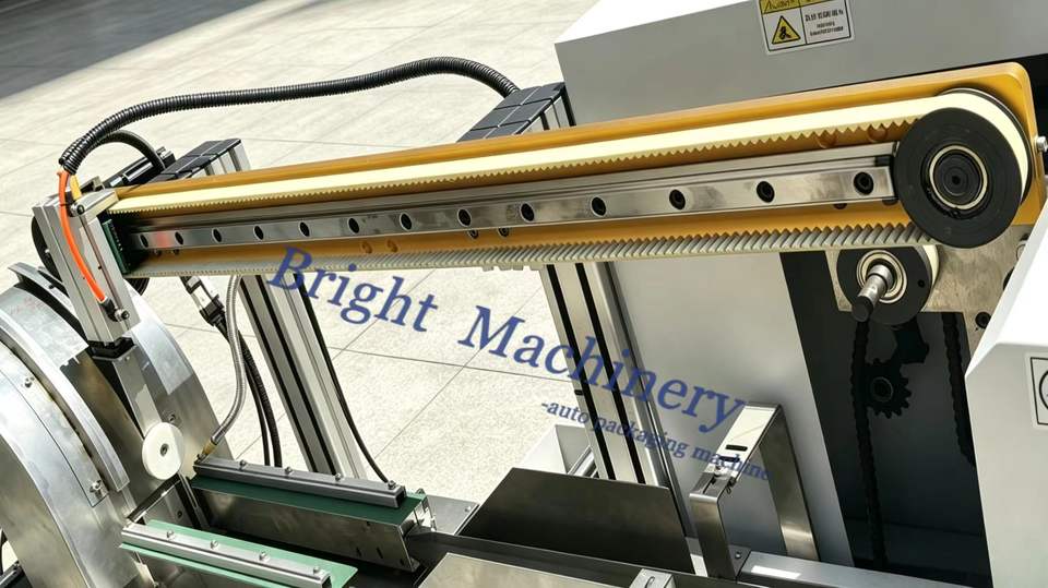 Large Lid Packing Machine / Paper Lid Packer / Automatic Lid Sealer ...