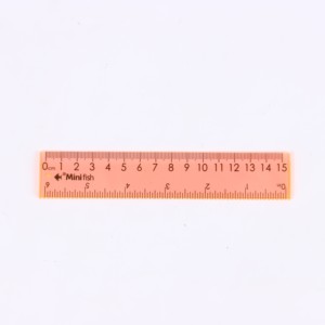 15Cm Dubbelzijdige Plastic Student Briefpapier Fluorescerende Dual-<span class=keywords><strong>Scale</strong></span> Rechte Liniaal Voor Schoolgebruik - Product Image 5