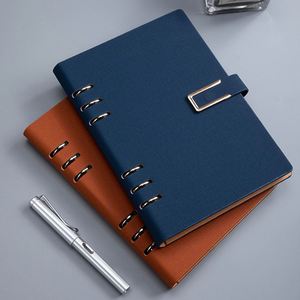 Cuaderno Personalizable de Papel Cuadrado A5, Tapa Dura con Impresión UV, Color Personalizado, Encuadernación en Espiral de Hojas Sueltas para Regalo - Product Image 4